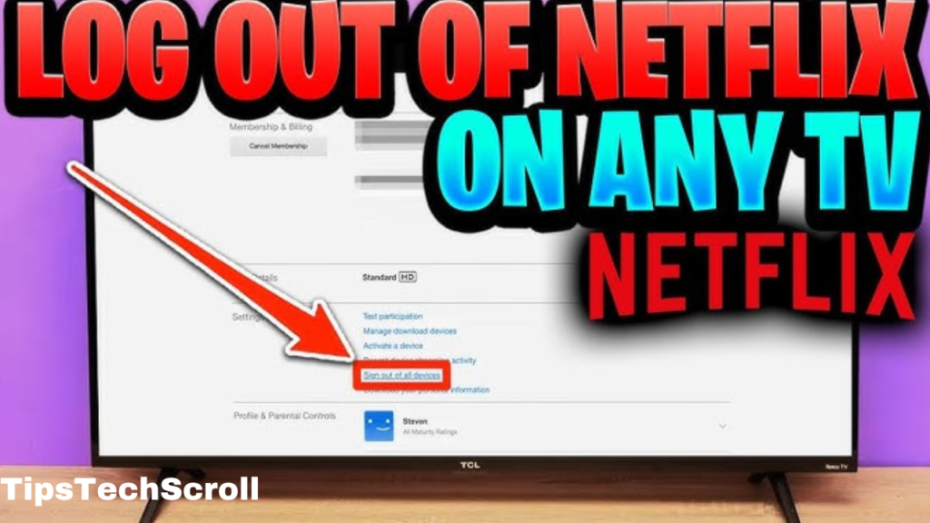 How to Log Out of Netflix on TV