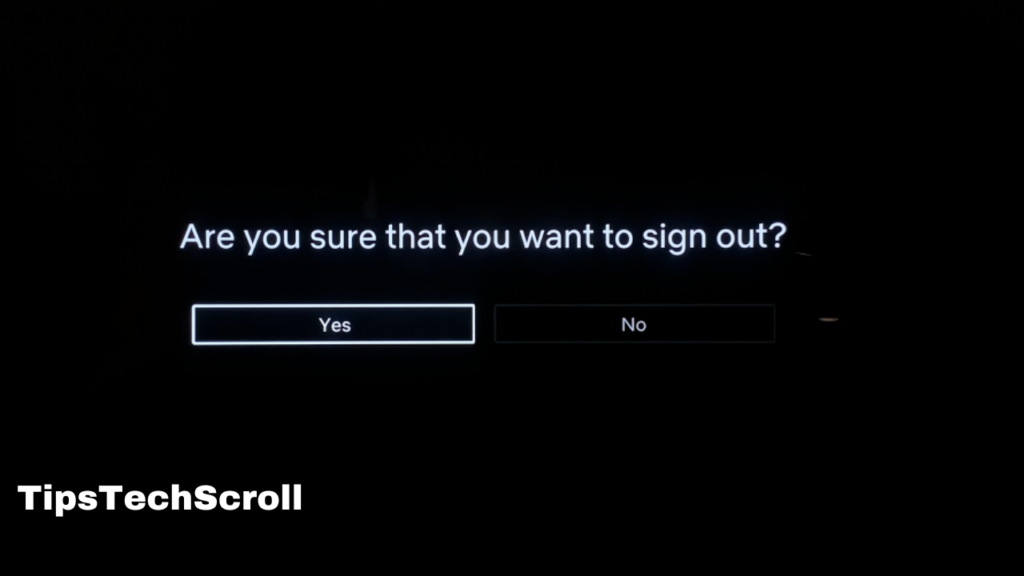 How to Log Out of Netflix on TV