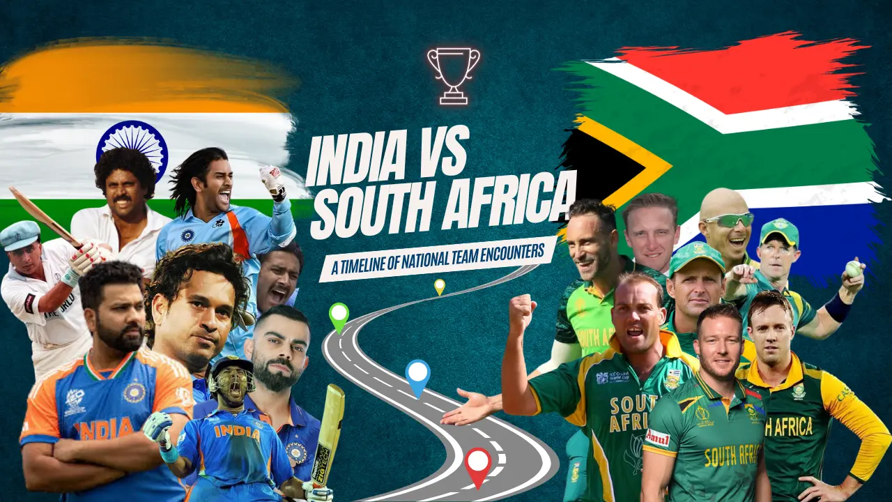 South Africa National Cricket Team vs. India National Cricket Team Timeline: A Comprehensive Look